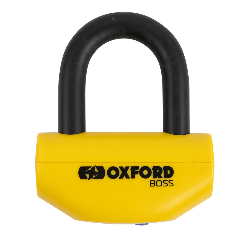 Oxford Boss 12.7mm Disc Lock Yellow